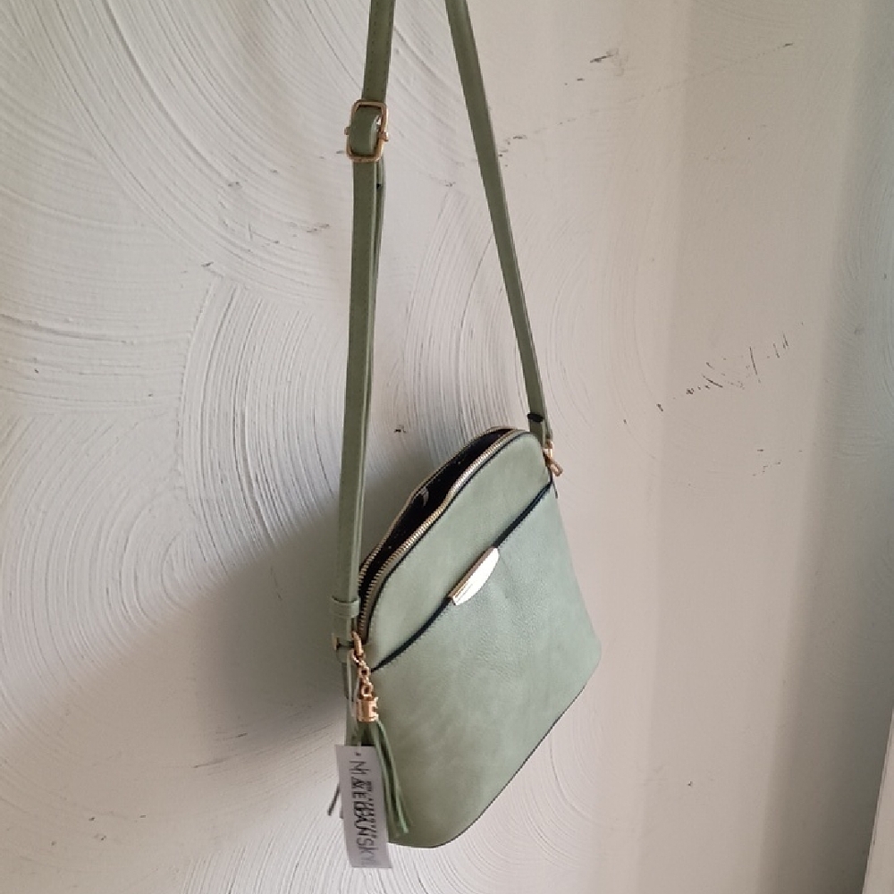 Chic Light Green Crossbody Bag